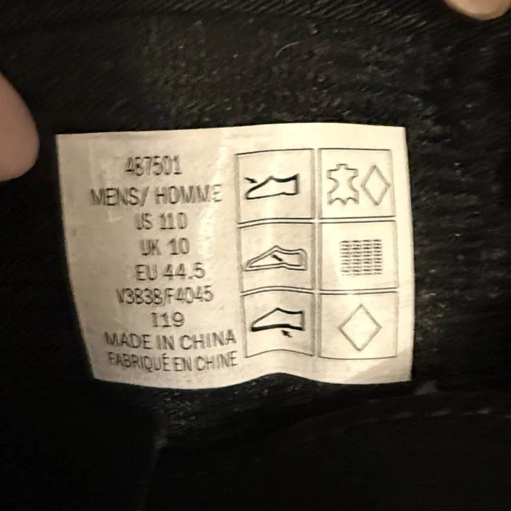 Men's Lands End Expedition Suede Winter Snow Rain Boots, Size 11